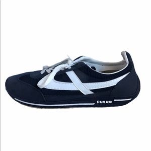 PANAM de Mexico unisex Navy Blue nylon shoes sz 27